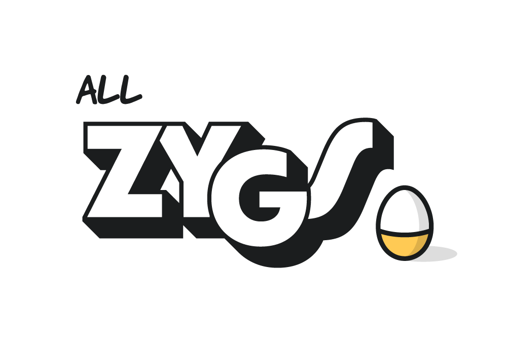 logo ALL ZYGS blanc